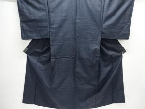 アンティーク　手織り紬男物着物アンサンブル